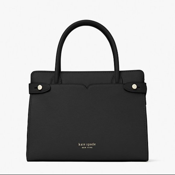 NWT Kate Spade Classic Medium Black Satchel - Picture 1 of 6